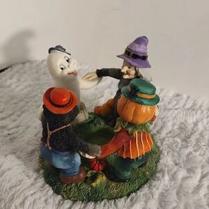 Jaimy Halloween Tea Candle Holder Figurine